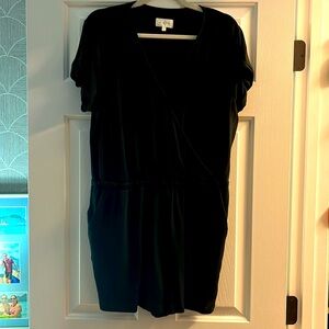 NWOT Lou & Grey romper, black, large